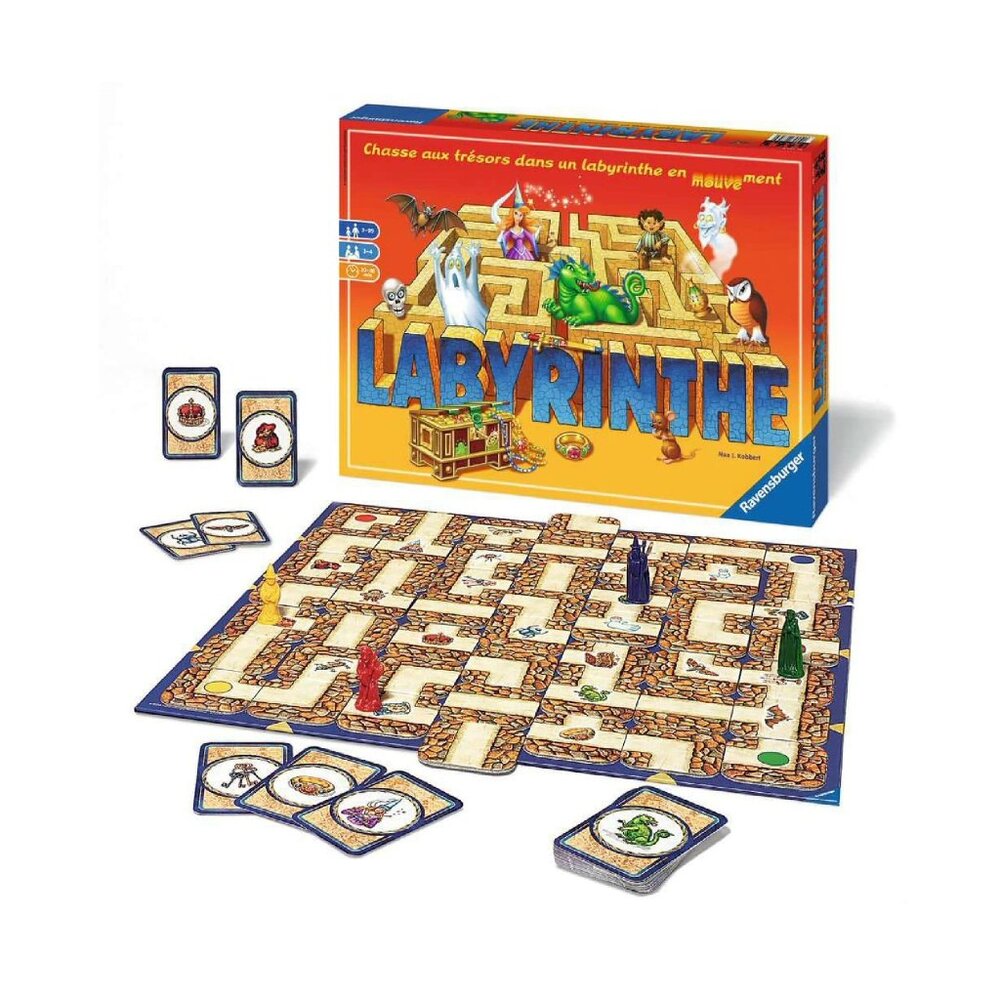New Sealed Ravensburger Game Labyrinth Family Board Game - French Version